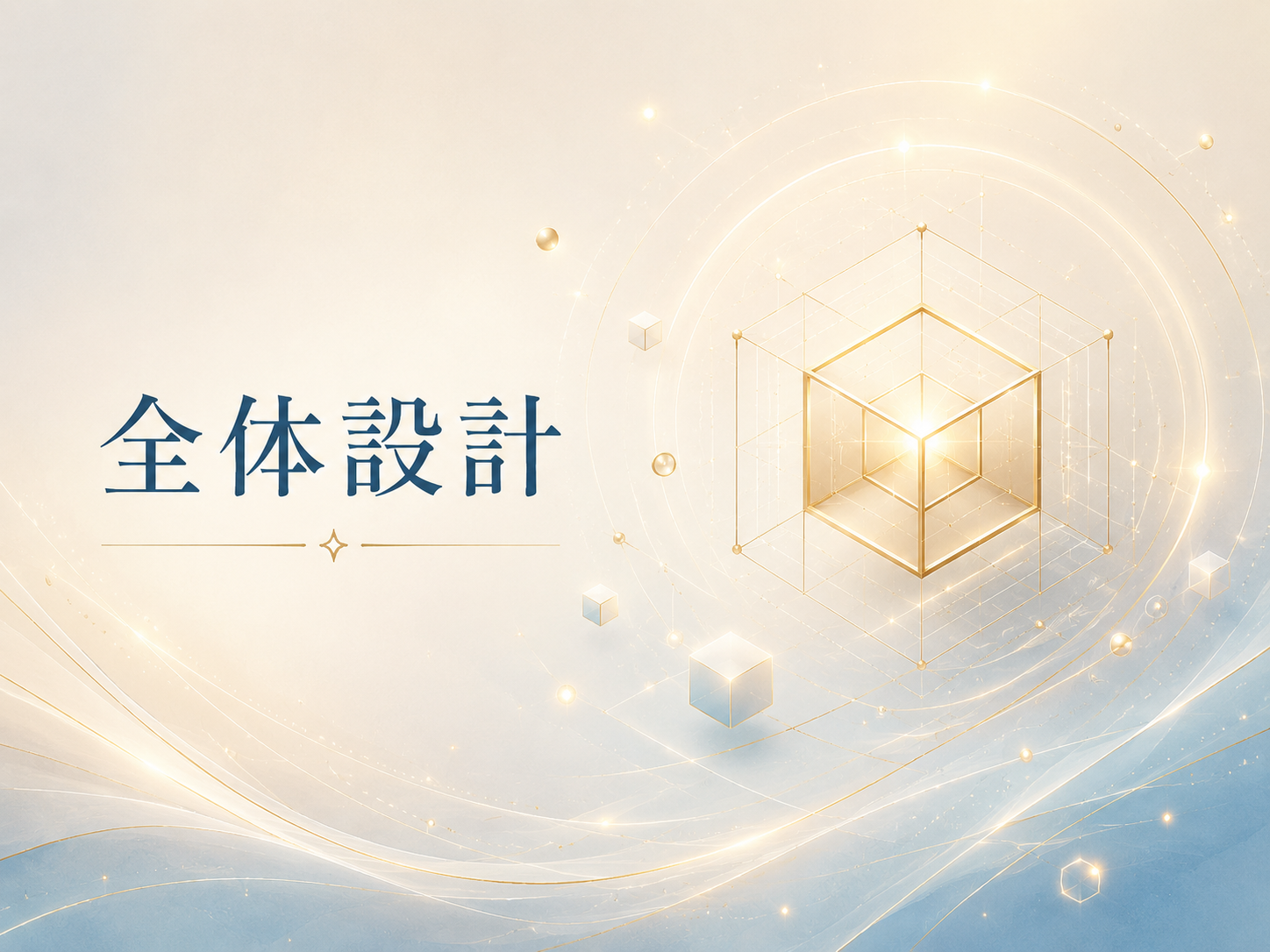 このHPをつくるための全体設計を表すイメージ画像